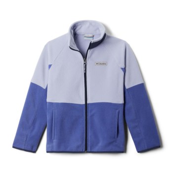 Columbia Basin Trail Branded Full Zip Fleece, Chamarras Morados Azul Marino Para Niño | 851036-BXJ